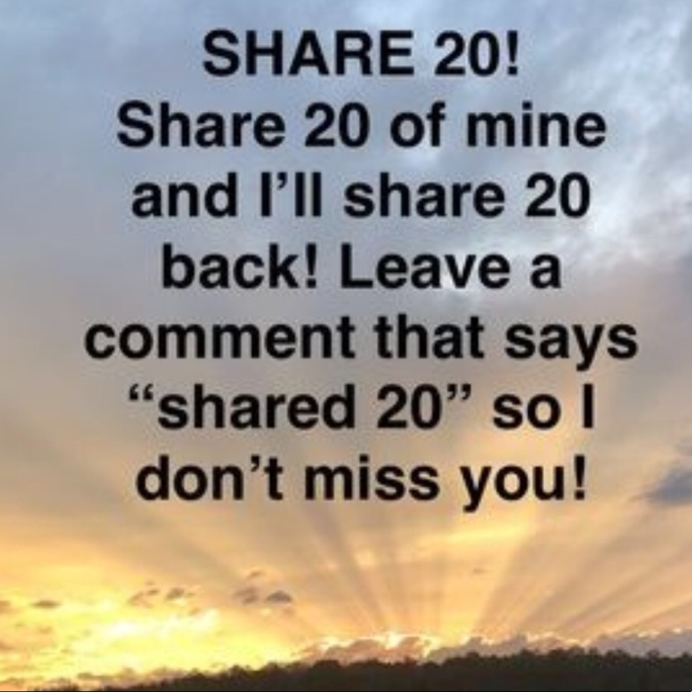 Sharing is caring